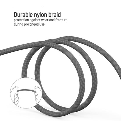 Nabíjací kábel USB-A - Lightning / microUSB / USB-C ColorWay CW-CBU3003, 20W, 1.2m, Sivý