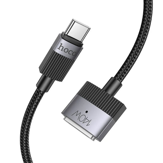 Nabíjací kábel HOCO U141, USB-C - MagSafe 3, 140W, 1.8m, Čierny