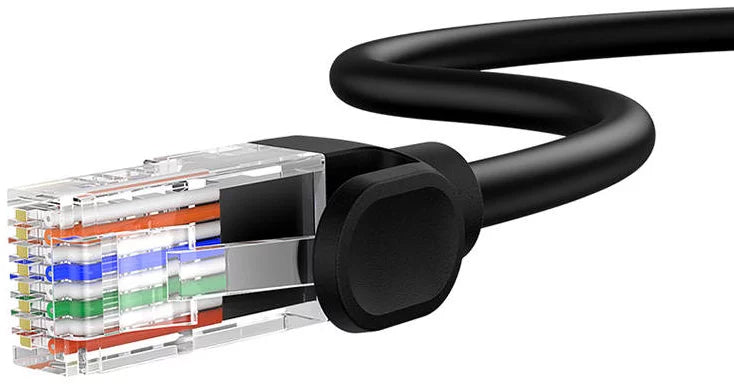 Sieťový kábel Baseus, UTP, Cat5, 3m, Čierny B00133206111-04