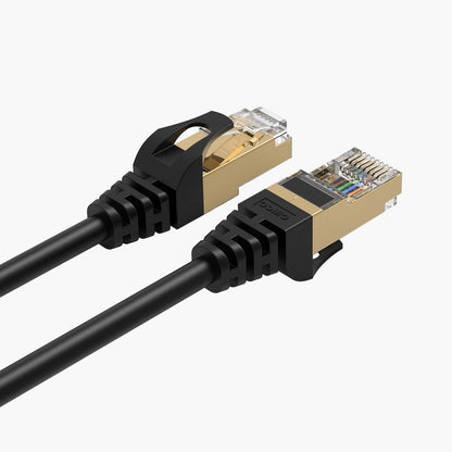 Sieťový kábel Orico PUG-C7, UTP, Cat7, 10m, čierny