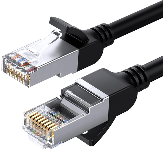 Sieťový kábel UGREEN NW101 Flat, UTP, Cat6, 3m, čierny