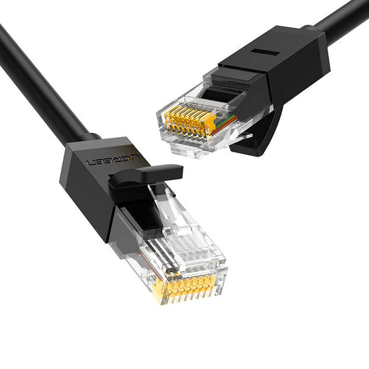 Sieťový kábel UGREEN NW102, UTP, Cat6, 15m, čierny