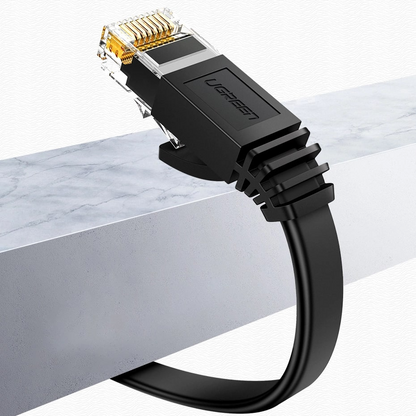 Sieťový kábel UGREEN NW102 Flat, UTP, Cat6, 0,5 m, čierny
