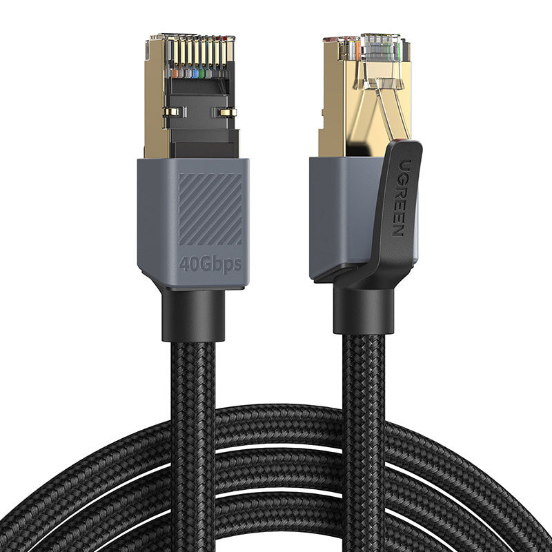 Sieťový kábel UGREEN NW343, UTP, Cat8, 5m, čierny
