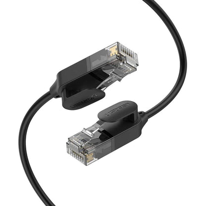 Sieťový kábel UGREEN NW122, UTP, Cat6A, 5m, čierny