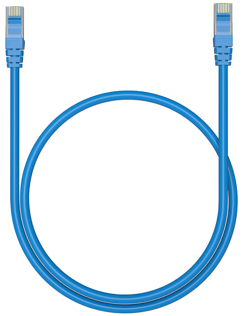 Sieťový kábel XO Design GB007, UTP, Cat6, 1m, Modrý
