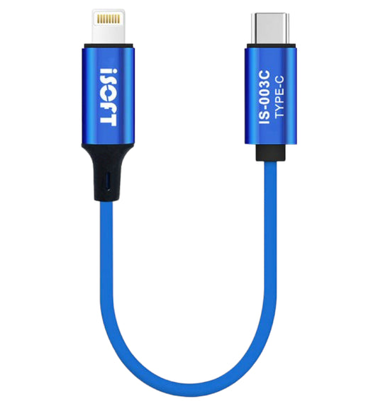Kábel na prenos dát iSOFT IS-003C, rozhranie Lightning - USB-C