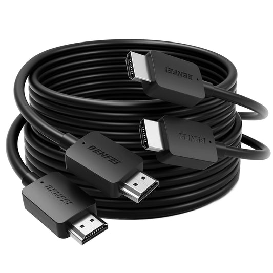 Video kábel Benfei, HDMI - HDMI, 8K, 1,8 m, Sada 2 kusy, Čierny