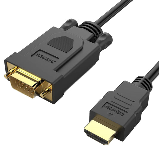 Video kábel Benfei, HDMI - VGA, 1080P, 0,9 m, čierny