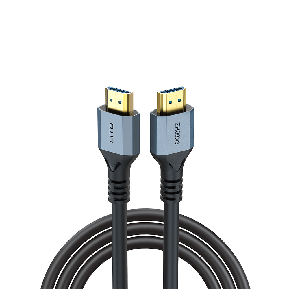 Video kábel Lito HD119, HDMI - HDMI, 8K, 1,8 m, čierny