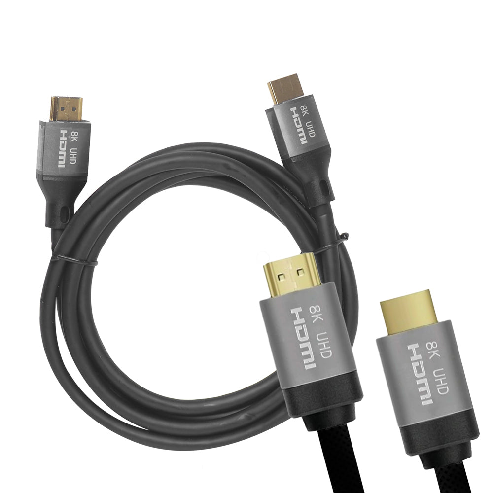Video kábel LTC Gold, HDMI - HDMI, 8K, 2m, čierny