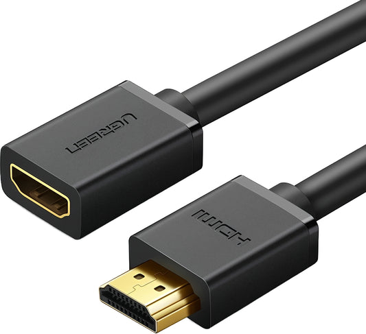 Predlžovací video kábel UGREEN HD107, HDMI - HDMI, 4K, 3m, čierny