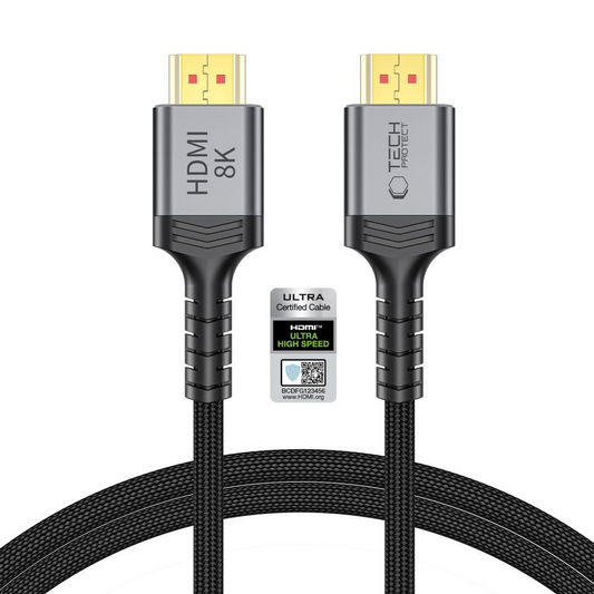 Video kábel Tech-Protect Ultraboost 2, HDMI - HDMI, 8K, 1m, Čierny
