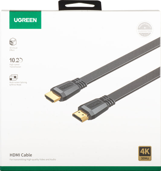Video kábel UGREEN ED015, HDMI - HDMI, 4K, 5m, Čierny