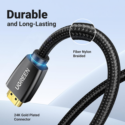 UGREEN HD118 Video Cable, HDMI - HDMI, 4K, 1.5m, Black