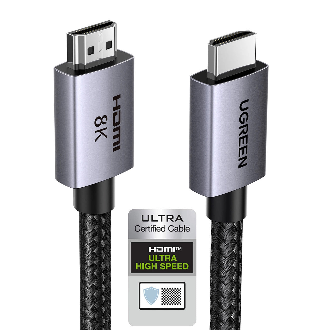 Video kábel UGREEN HD171, HDMI - HDMI, 8K, 3m, čierny