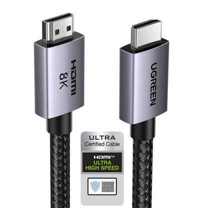 Video kábel UGREEN HD171, HDMI - HDMI, 8K, 3m, čierny