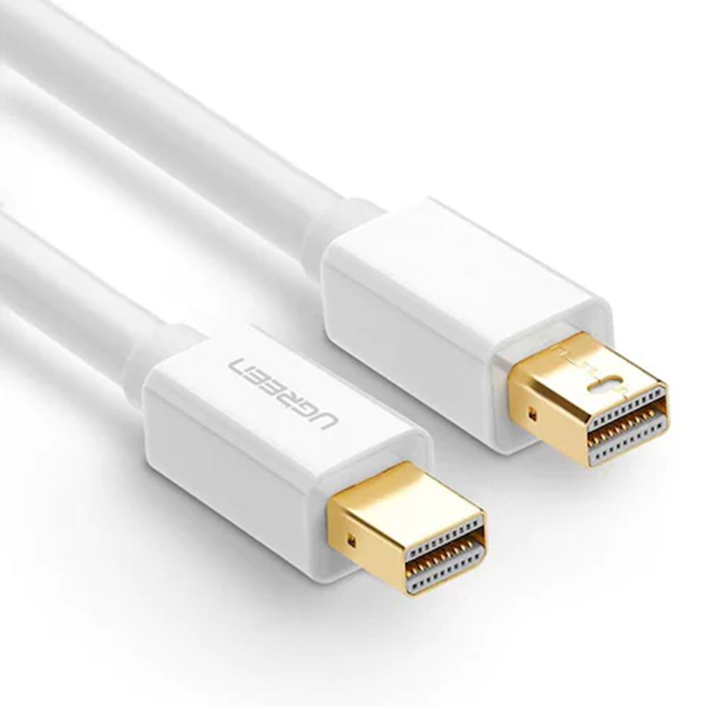 Video kábel UGREEN, MiniDisplayPort - MiniDisplayPort, 4K, 2m, Biela