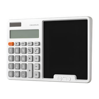 Stolová kalkulačka s písacím tabletom Deerma JX01, sivá