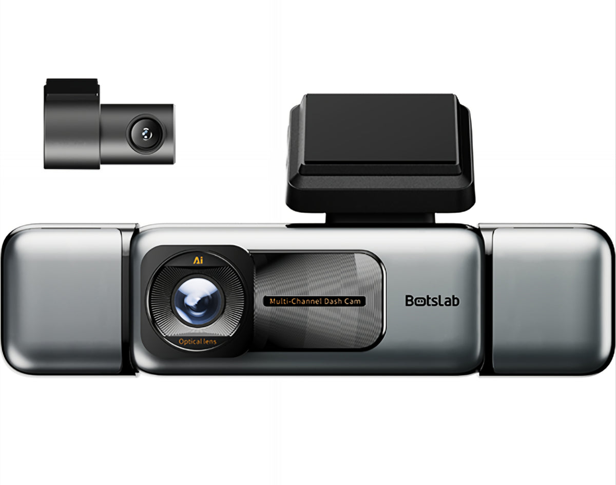 Predná a zadná kamera do auta Botslab G980H 4CH, 3K, Wi-Fi, GPS, displej 3,18 palca