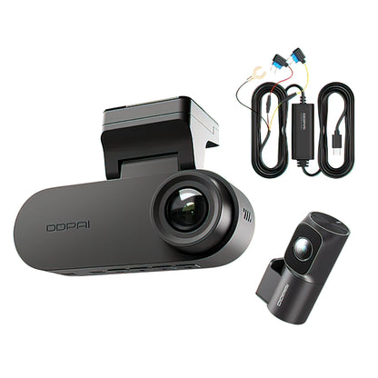 DDPAI N2 Dual Front and Rear Car Camera, 2K, Wi-Fi, 1.9inch Display