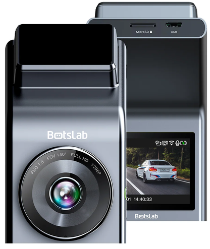 Predná a zadná kamera do auta Botslab G300H Plus, 4K, Wi-Fi, GPS, displej 2,4 palca