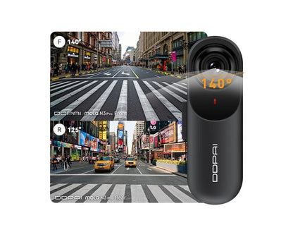 Auto kamera Predná Zadná DDPAI mola N3 Pro, 1600P, Wi-Fi