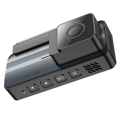 Auto kamera predná zadná HOCO DV12, 2K, Wi-Fi, GPS, Displej 3.69 palca