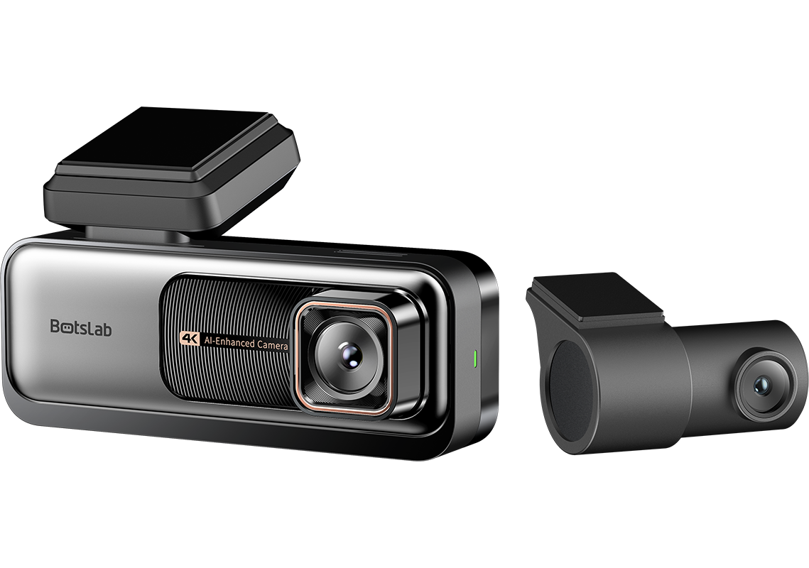 Predná a zadná kamera do auta Botslab G980H Pro, 4K, Wi-Fi, GPS, displej 2,45 palca