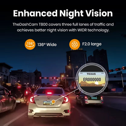 Imou T800 Car Camera, 4K, Wi-Fi