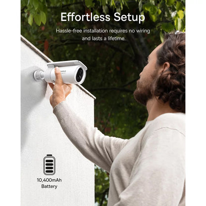 Kamera na sledovanie Baseus Solar S1, Wi-Fi, 2K, IP67, Solárny panel, Exteriér S0SW002130