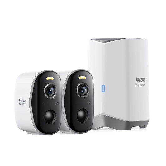 Kamera na sledovanie Baseus N1, Wi-Fi, 2K, IP67, Exteriér, Sada 2 kusy A00061900113-01