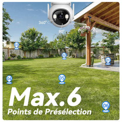 Kamera na dohľad Imou Cell PT, Wi-Fi, 2K, IP66, Exteriér, Biela IPC-K9EP-3T0WE