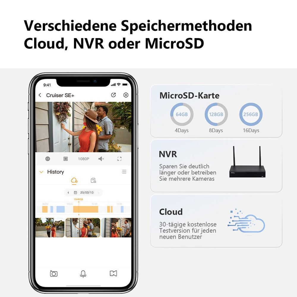 Bezpečnostná kamera Imou Cruiser SE+, Wi-Fi, 3K, IP66, vonkajšia IPC-K7CP-5H1WE