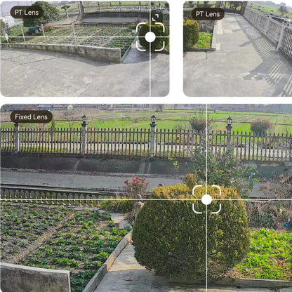 Imou Cruiser Triple Surveillance Camera, Wi-Fi, 3K + 2K, IP65, Outdoor, White IPC-S7UP-11M0WED