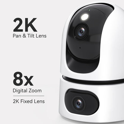 Imou Ranger Dual bezpečnostná kamera, Wi-Fi, 2K + 2K, vnútorná IPC-S2XP-6M0WED