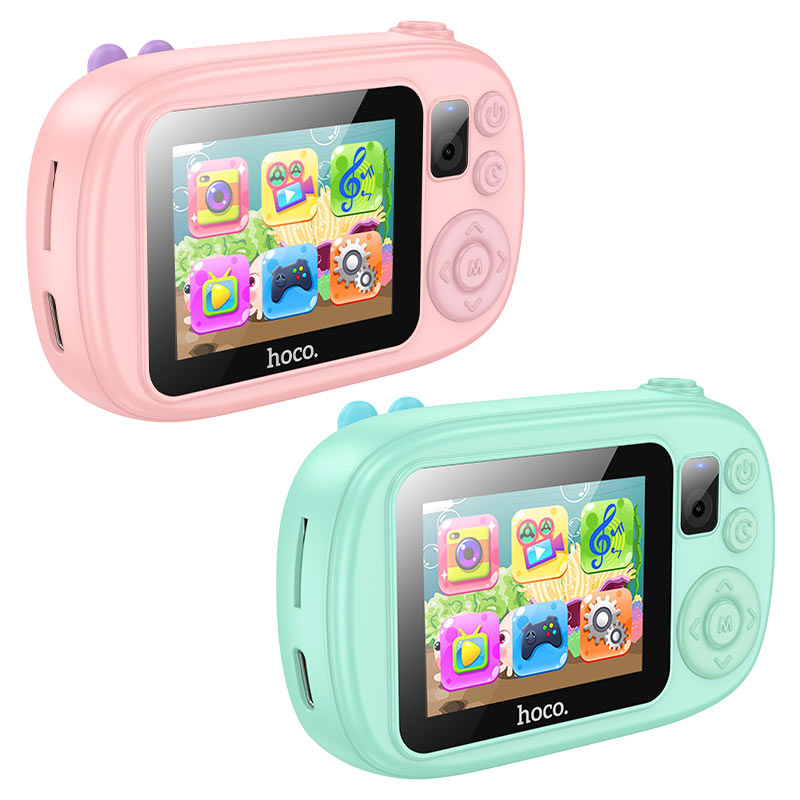 Digitálny fotoaparát HOCO DV205 Kids, 720P, 1MP, Modrý