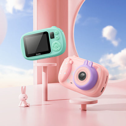 HOCO DV205 Kids Digital Camera, 720P, 1MP, Blue