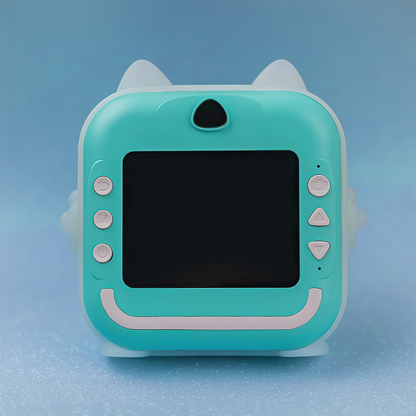 Digitálny fotoaparát s tlačovou funkciou MaXlife MXPC-100 Kids, modrý