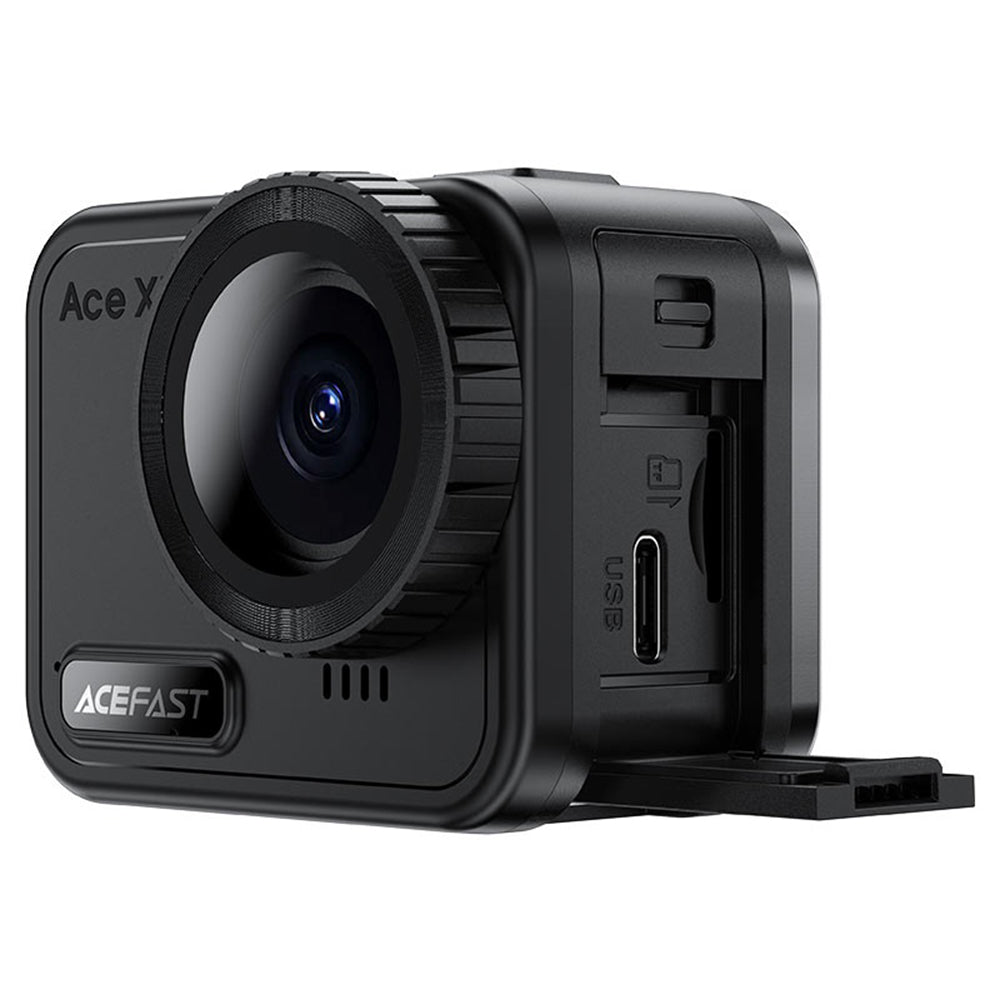 Športová kamera Acefast X1, 4K, Wi-Fi, Čierna