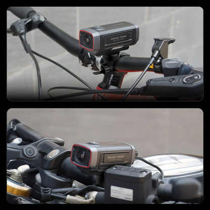 Športová kamera Akeeyo 710 Lite pre bicykel / motorku, 2K, Wi-Fi, čierna