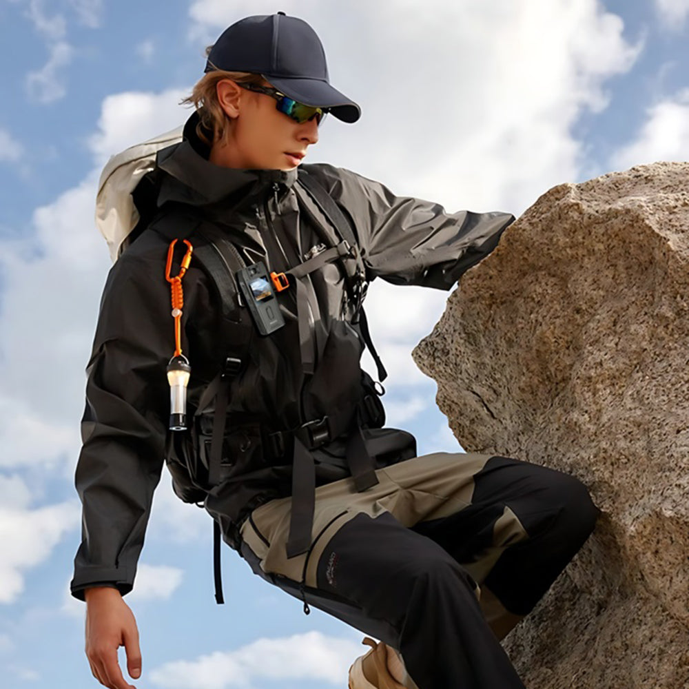 Športová kamera Yesido KM25, 1080P, Displej 1.3 palca, Čierna