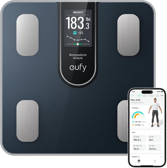 Digitálna váha Eufy Smart Scale C20, čierna T9130011
