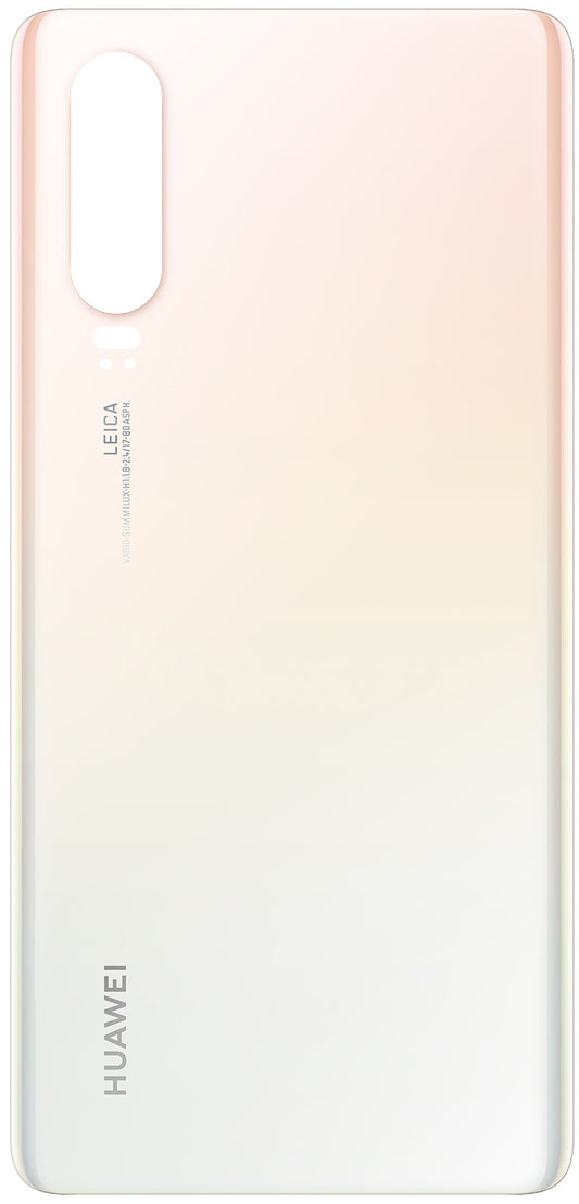 Battery Cover compatible with Huawei P30, White