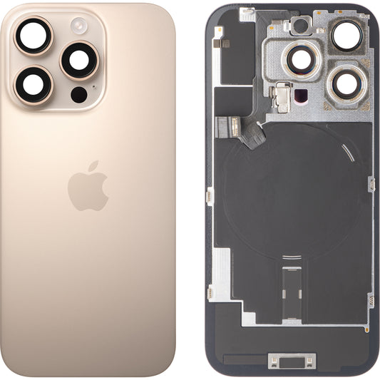 Kryt batérie Apple iPhone 16 Pro, Zlatý (Desert Titanium), Swap