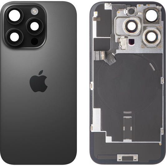 Kryt batérie Apple iPhone 16 Pro, Čierny (Black Titanium), Swap