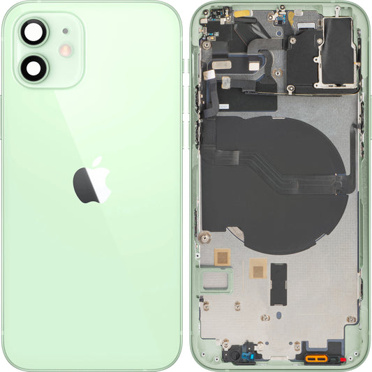 Kryt batérie Apple iPhone 12, So stredným puzdrom, Zelený, Swap