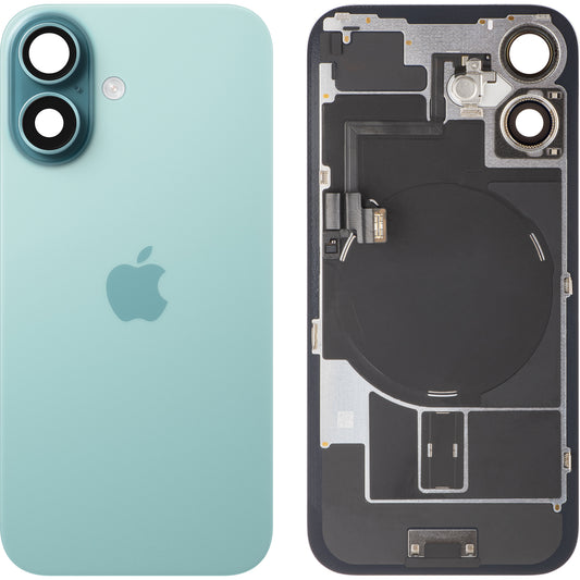 Kryt batérie Apple iPhone 16, Zelený (Teal), Swap