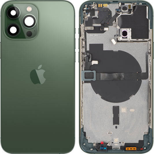 Kryt batérie Apple iPhone 13 Pro Max, so stredným puzdrom, Zelená (Alpine Green), Swap