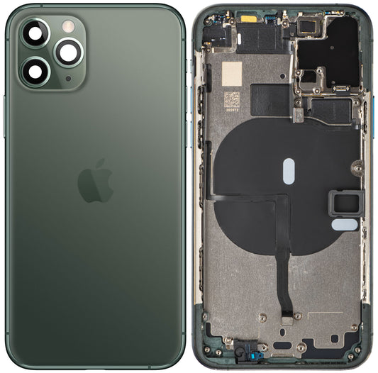 Kryt batérie Apple iPhone 11 Pro, so stredným puzdrom, Zelená (Midnight Green), Swap
